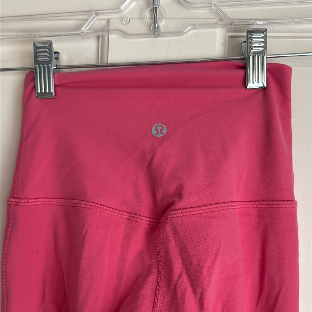 Lululemon Athletica Vibrant Pink Leggings